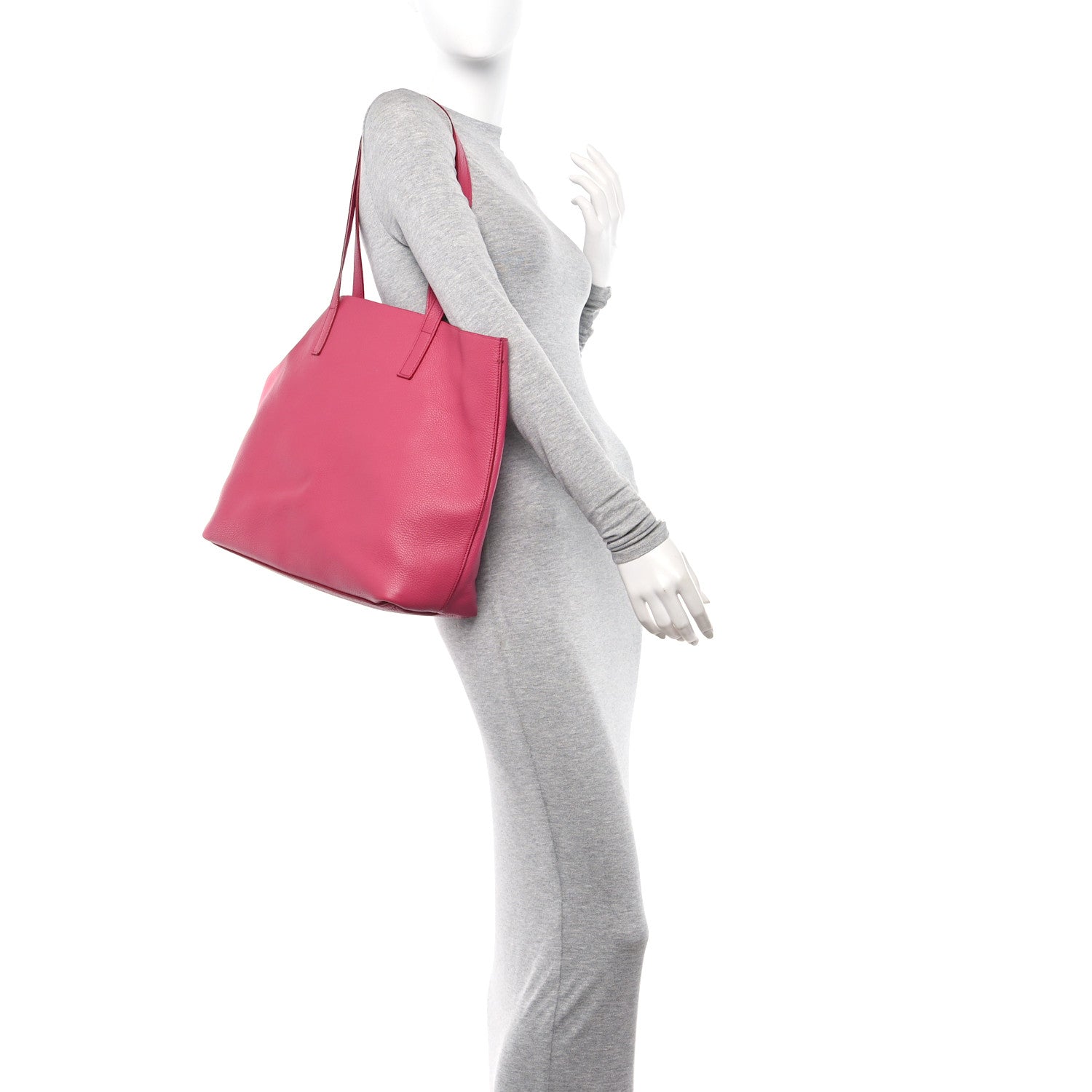 Prada Vitello Tote Pink 2 of 13