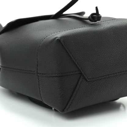 Louis Vuitton Calfskin Lockme Mini Backpack Black 6 of 8