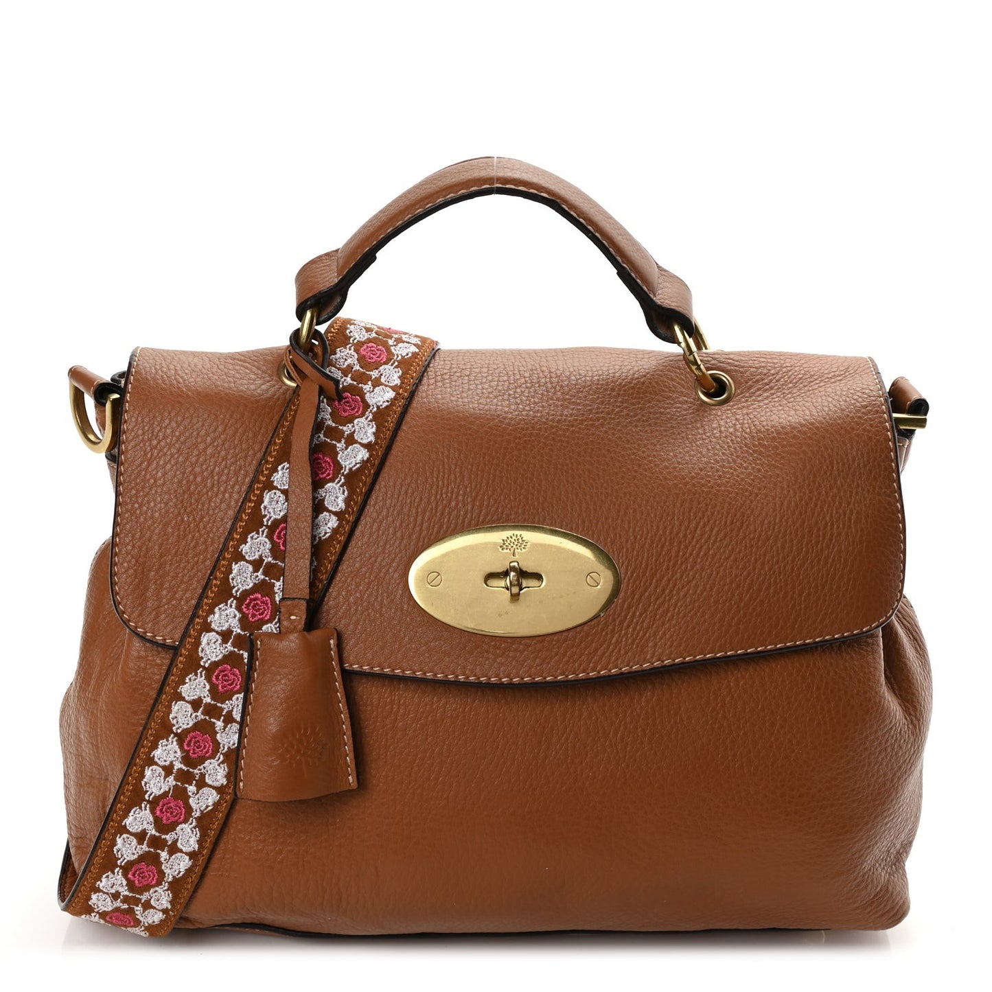 Grained Calfskin Oversized Edie Oak Oak