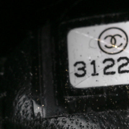 Chanel Caviar Chevron Quilted Small Double Flap Black 8 of 11