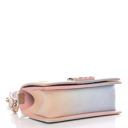 Chanel Caviar Quilted Small Rainbow Boy Flap Multicolor 4 of 9
