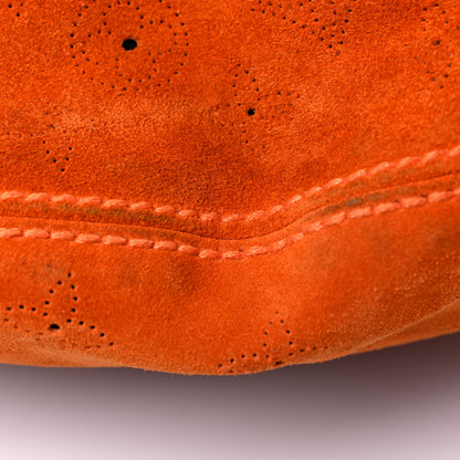 Louis Vuitton Suede Mahina Onatah GM Orange 8 of 11