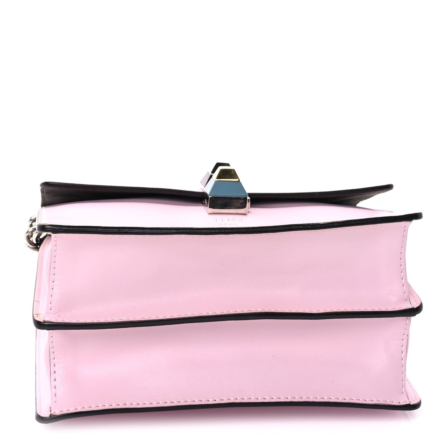 Vitello Liberty Studded Small Kan I Shoulder Bag   Peonia Multicolor