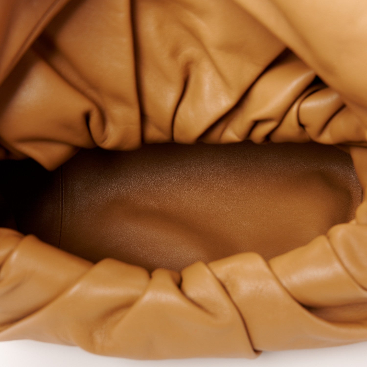 Bottega Veneta Smooth Butter Calfskin Small The Shoulder Pouch Caramel 5 of 10