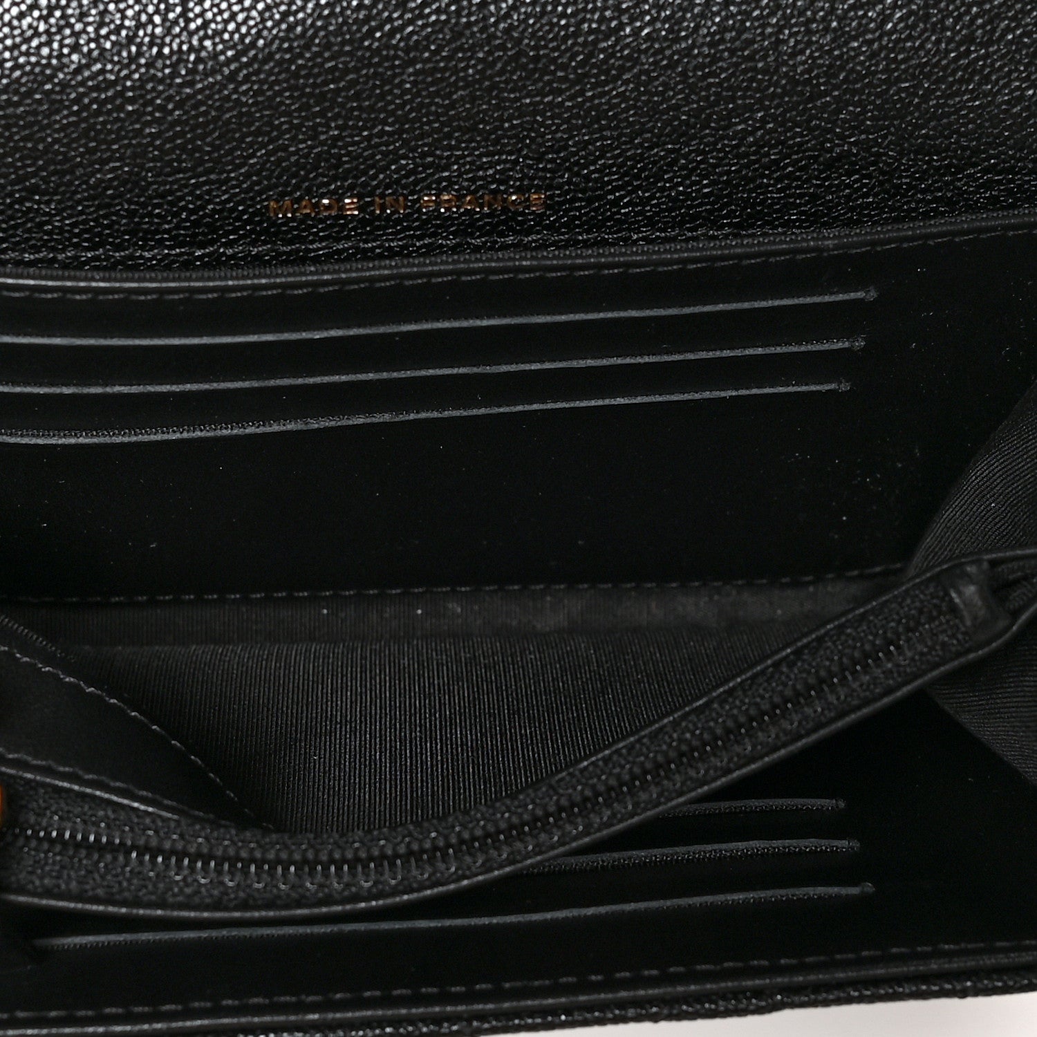 Chanel Caviar Quilted Medium Boy Flap Wallet Black 5 of 9