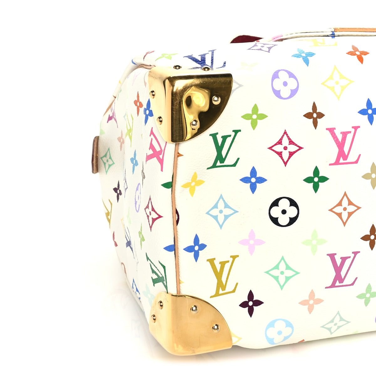 Monogram Speedy 30 White
