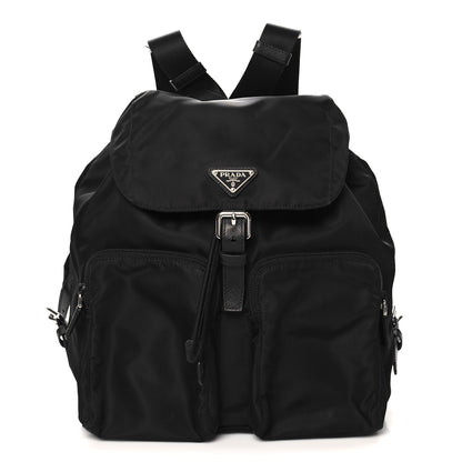 Prada Nylon Vela Large Backpack Black 1 of 9