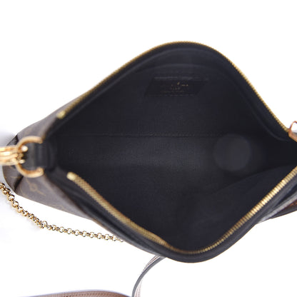 Louis Vuitton Monogram Pallas Clutch Black 5 of 11