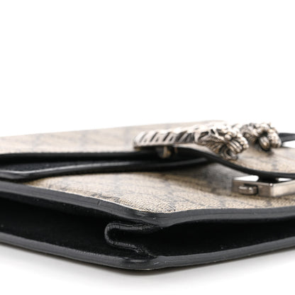 Gucci GG Supreme Monogram Mini Dionysus Shoulder Bag Black 9 of 16