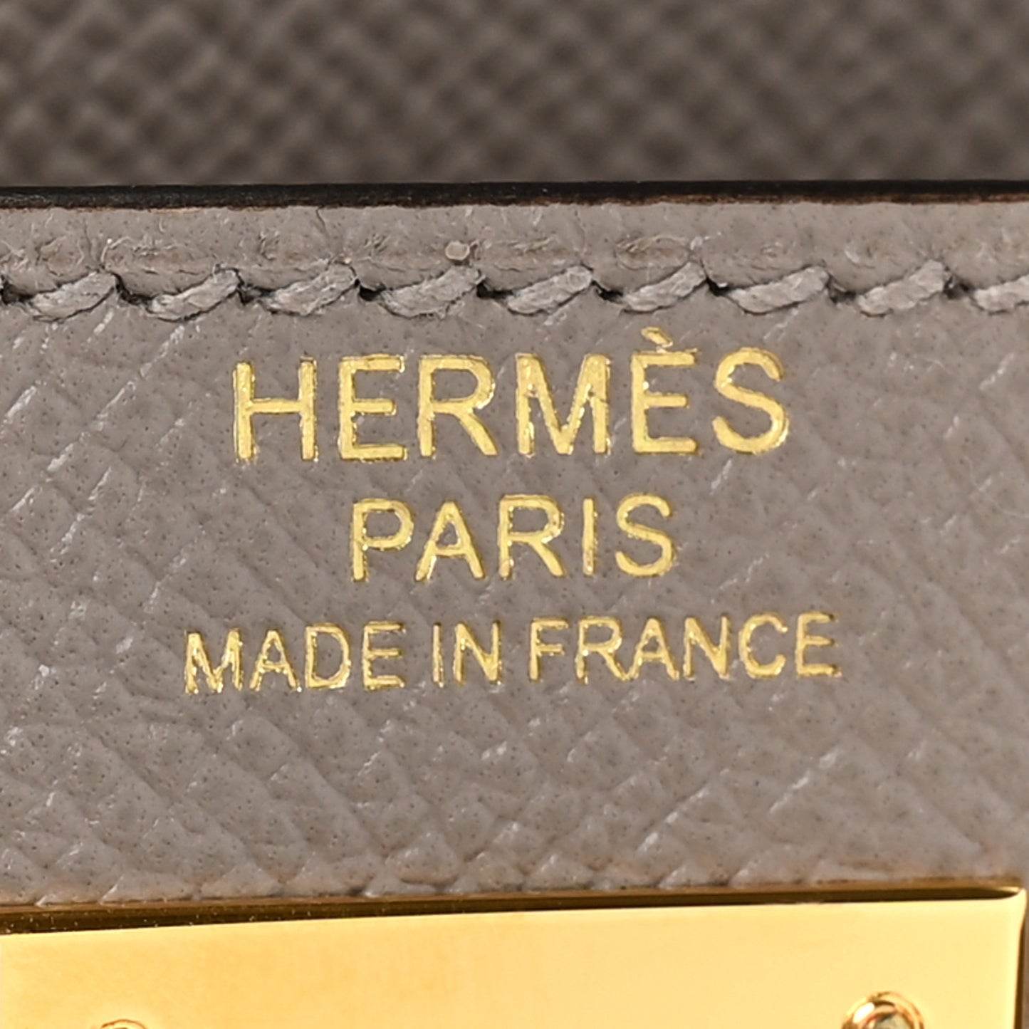 Epsom Kelly Sellier 32 Gris Asphalt