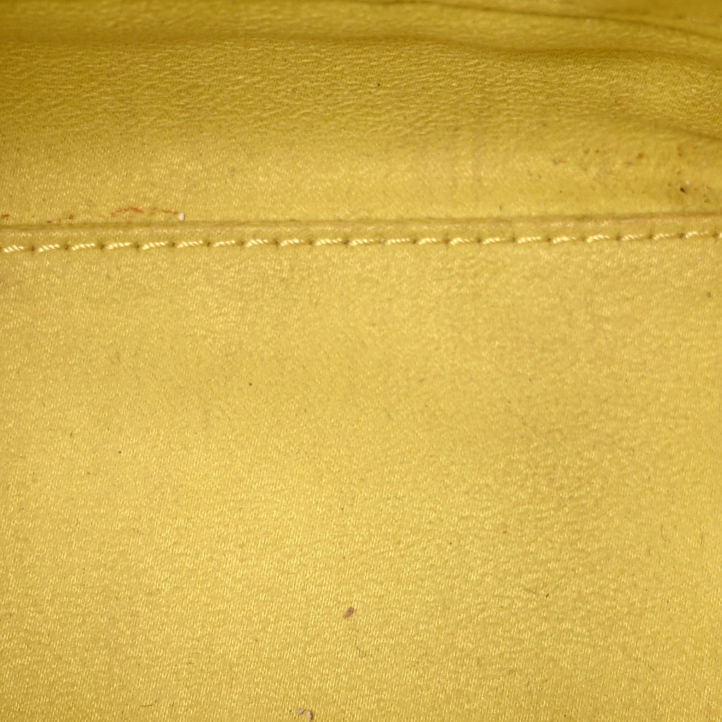 Drummed Calfskin Nano Luggage  Citron