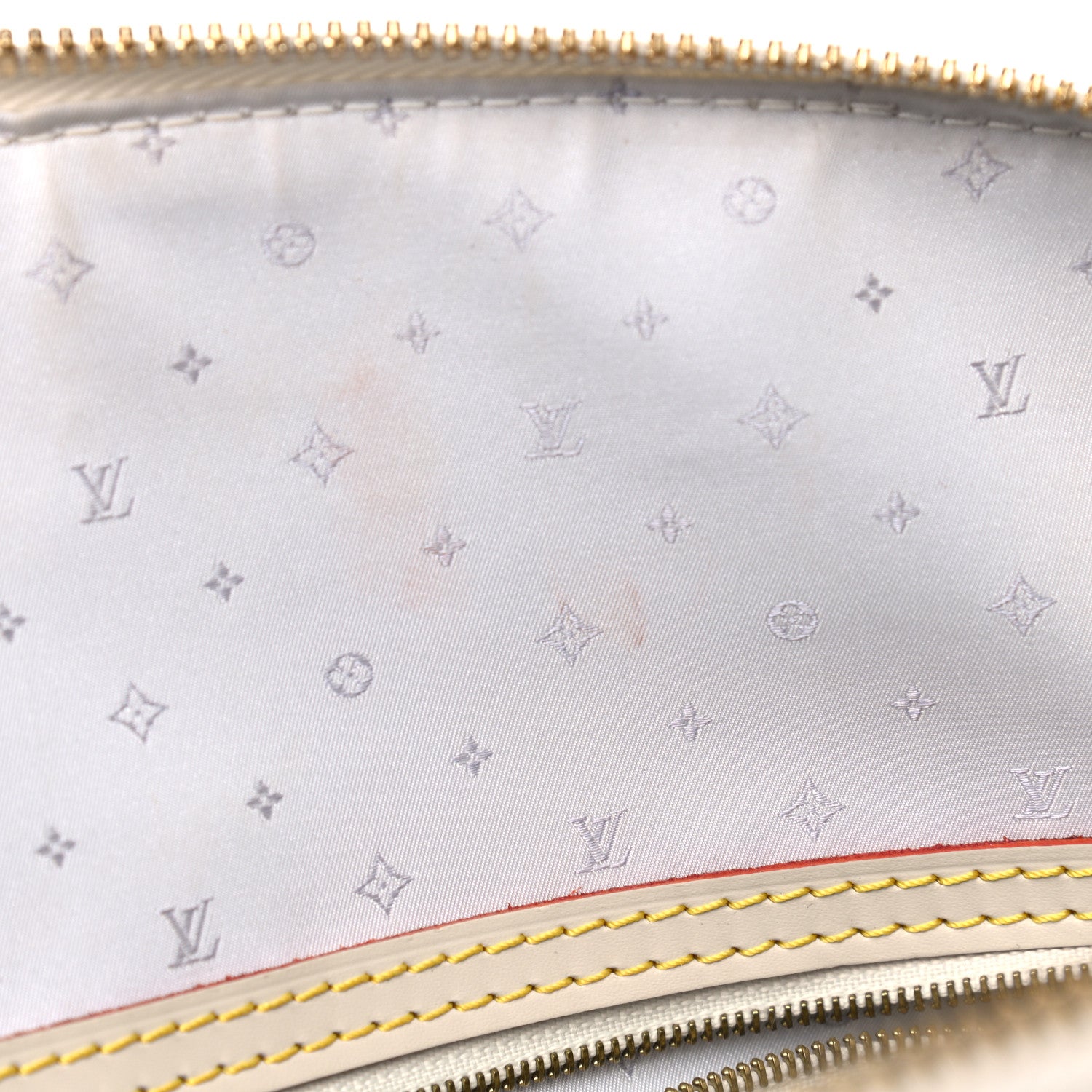 Louis Vuitton Suhali Lockit MM White 9 of 25