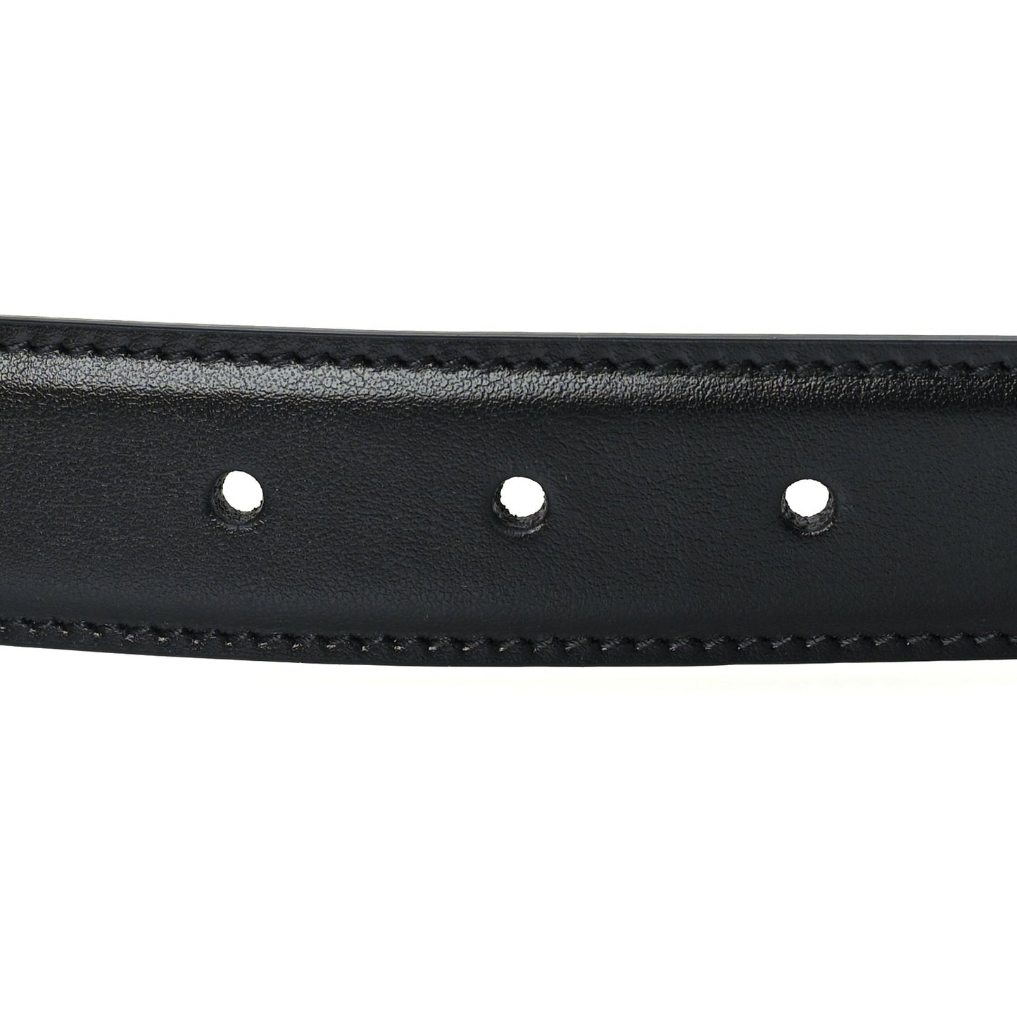 Calfskin Buckle Belt 90 36 Black