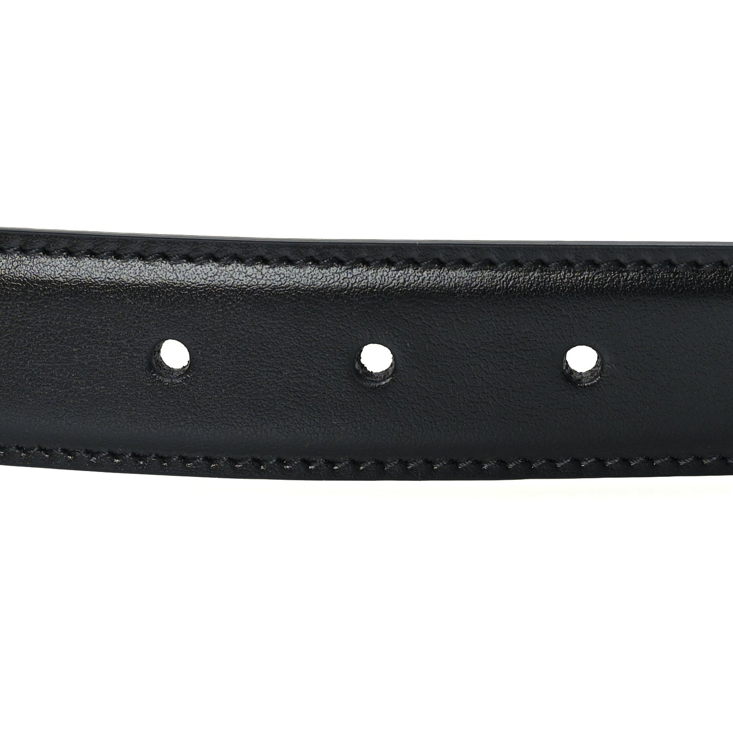 Gucci Calfskin Buckle Belt 90 36 Black 3 of 5