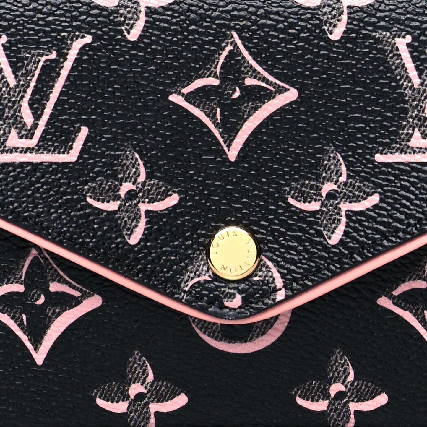 Monogram Fall For You Felicie Strap & Go Black