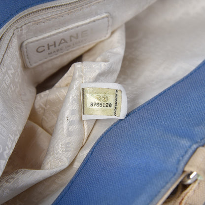 Chanel Canvas Quilted N°5 Shopping Tote Beige 7 of 24