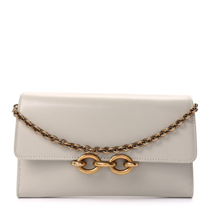 Saint Laurent Smooth Calfskin Le Maillon Chain Wallet  Crema Soft 1 of 8