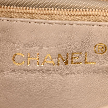 Chanel Metallic Lambskin Quilted Tassel Camera Case Gold 6 of 11