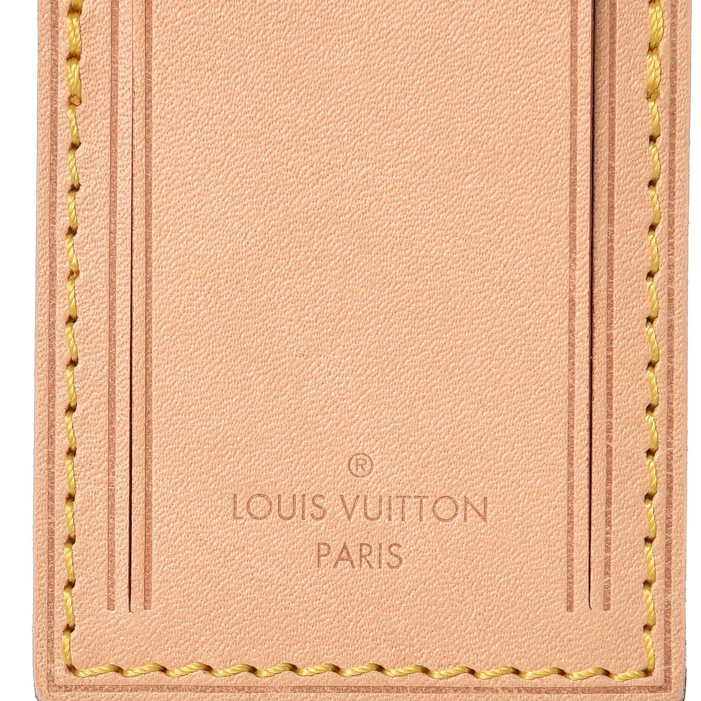 Vachetta Luggage Tag