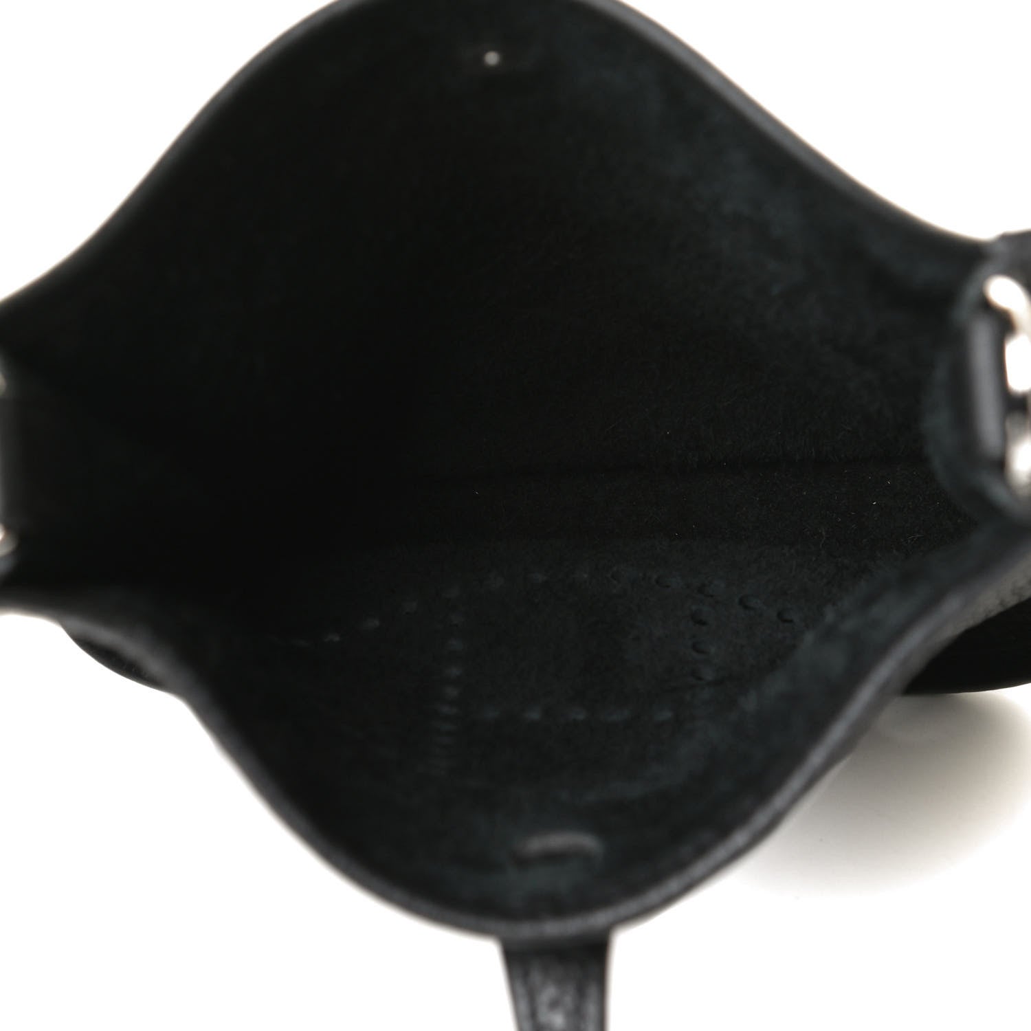 Hermes Taurillon Clemence Evelyne TPM Black 4 of 12