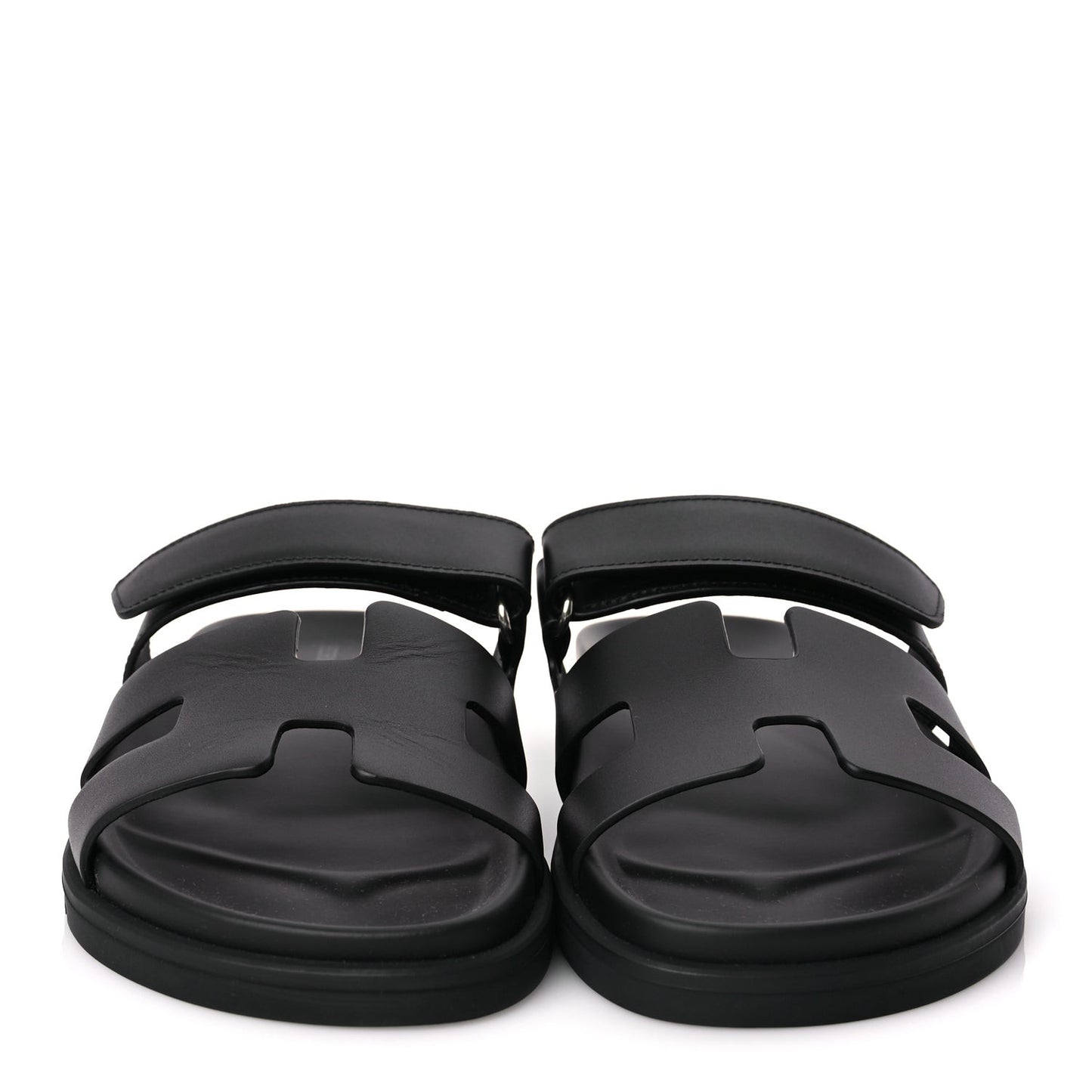 Calfskin Womens Chypre Sandals 38 Black