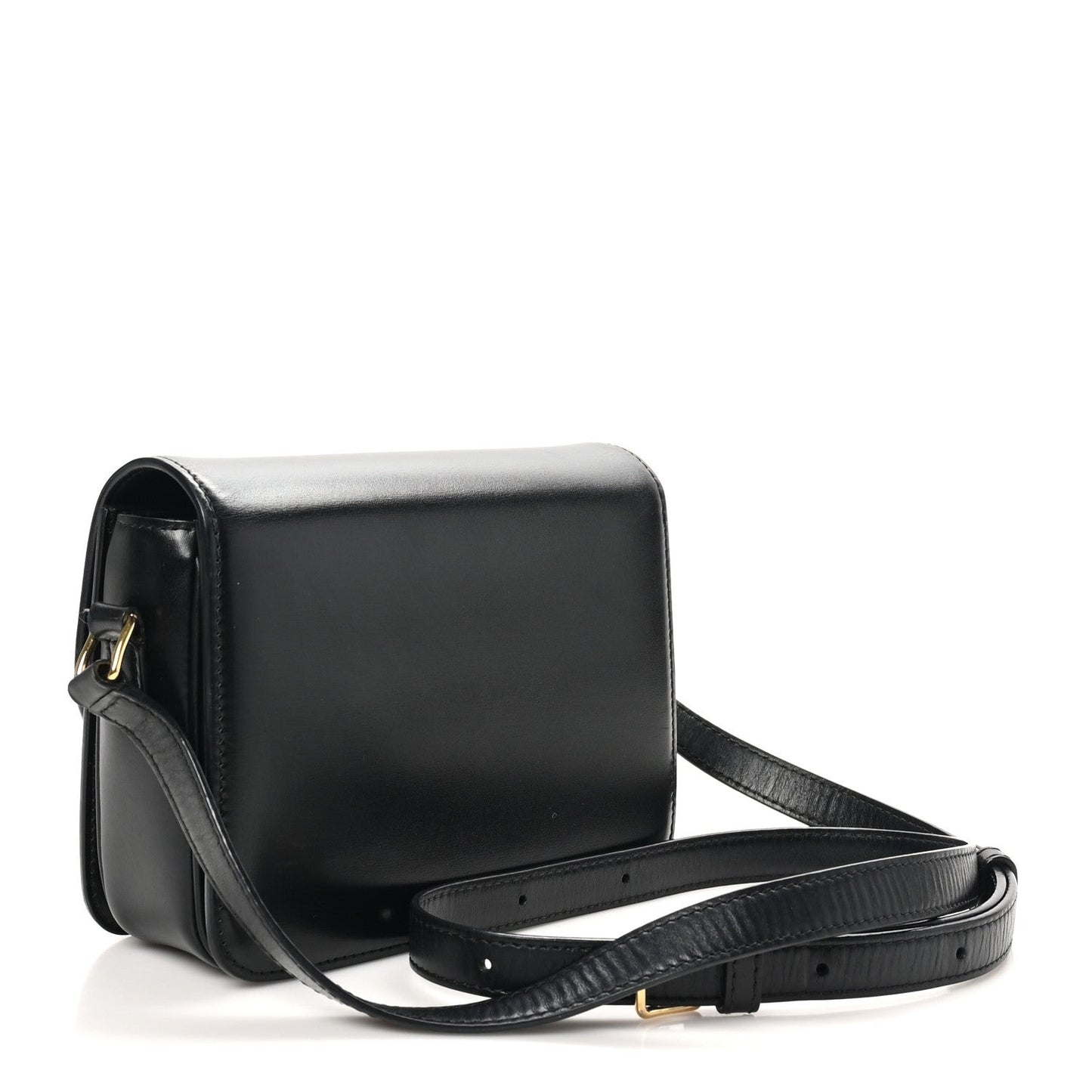 Shiny Calfskin Teen Triomphe Black