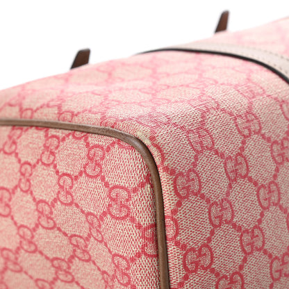 Gucci GG Supreme Monogram Medium Nice Boston Red 11 of 22