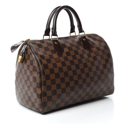 Louis Vuitton Damier Ebene Speedy 30 3 of 12