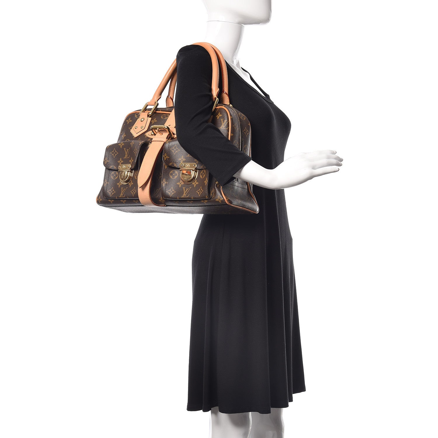 Louis Vuitton Monogram Manhattan GM 2 of 15