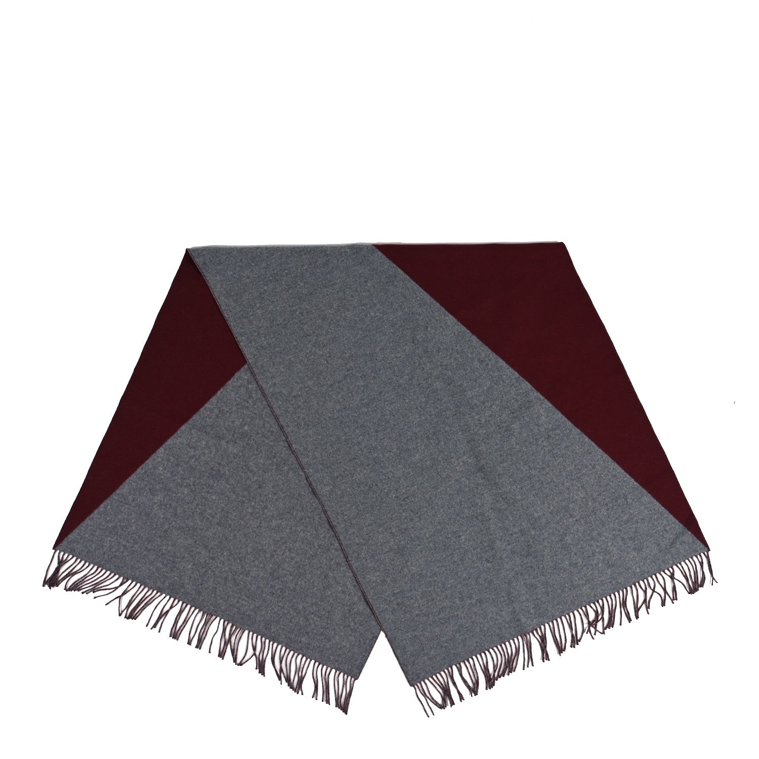 Hermes Cashmere Casaque Chevron Muffler 2 of 3