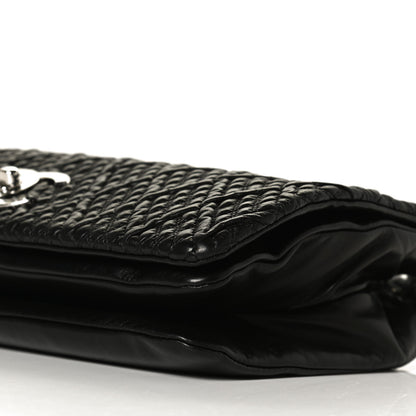 Chanel Lambskin Astrakan Single Flap Black 10 of 14