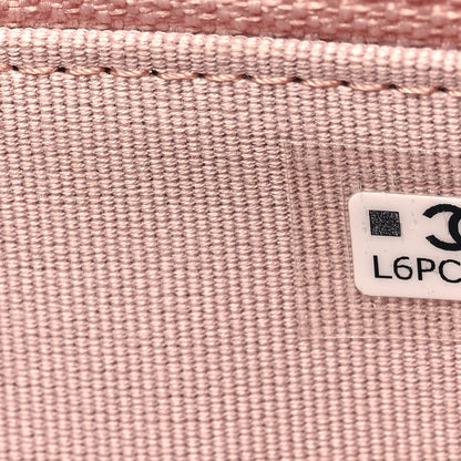 Chanel Lambskin Quilted Chanel 19 Zipped Wallet Light Pink 8 of 9