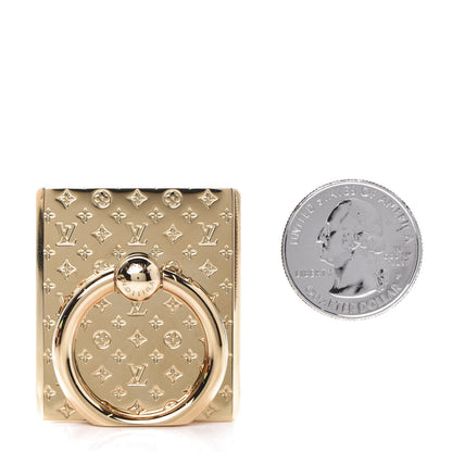 Louis Vuitton Nanogram Phone Ring Holder Gold 2 of 5