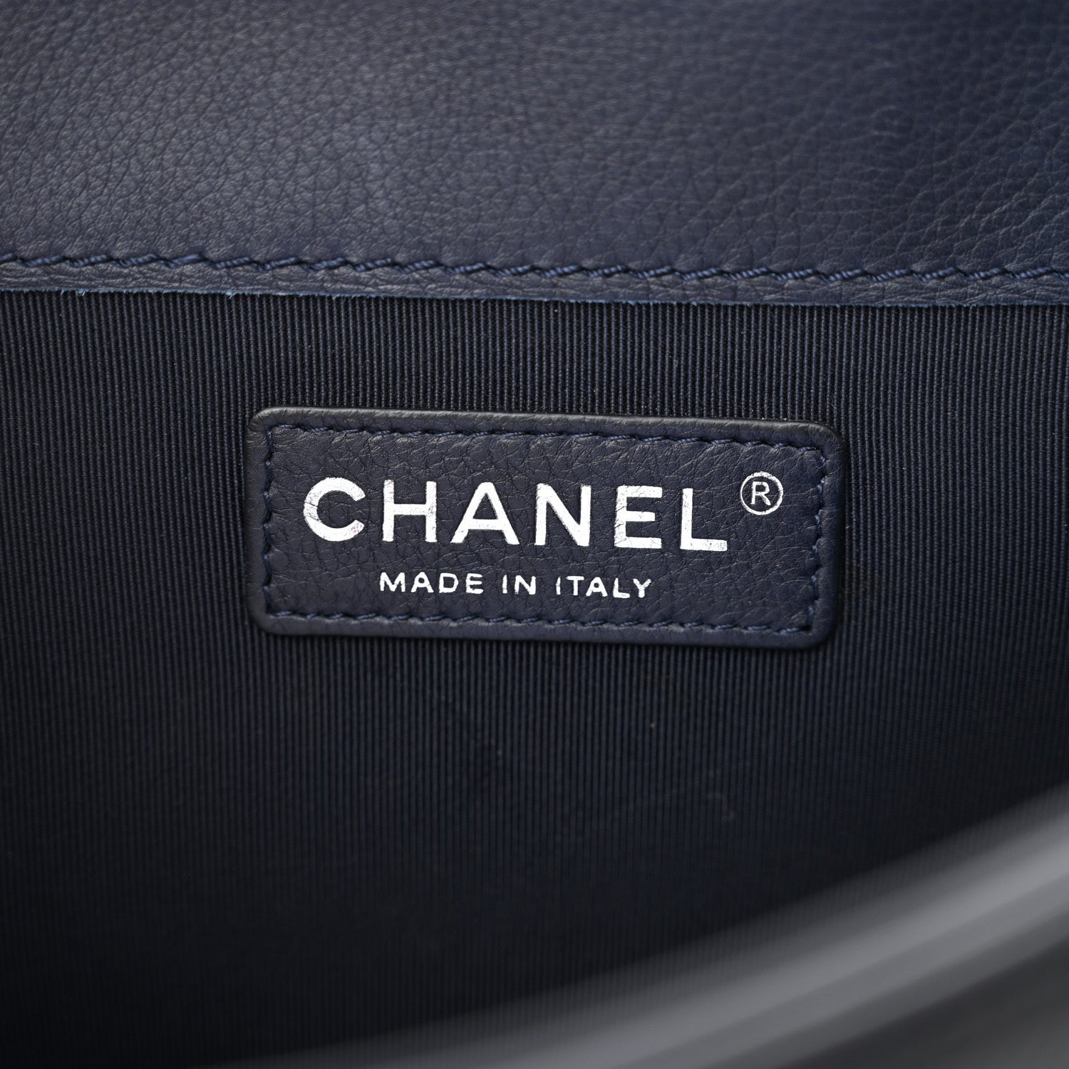 Chanel Calfskin New Medium Boy Reverso Flap Navy 6 of 7