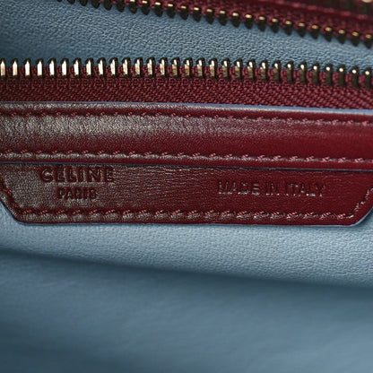 Celine Palmelato Mini Luggage Light Burgundy 6 of 10