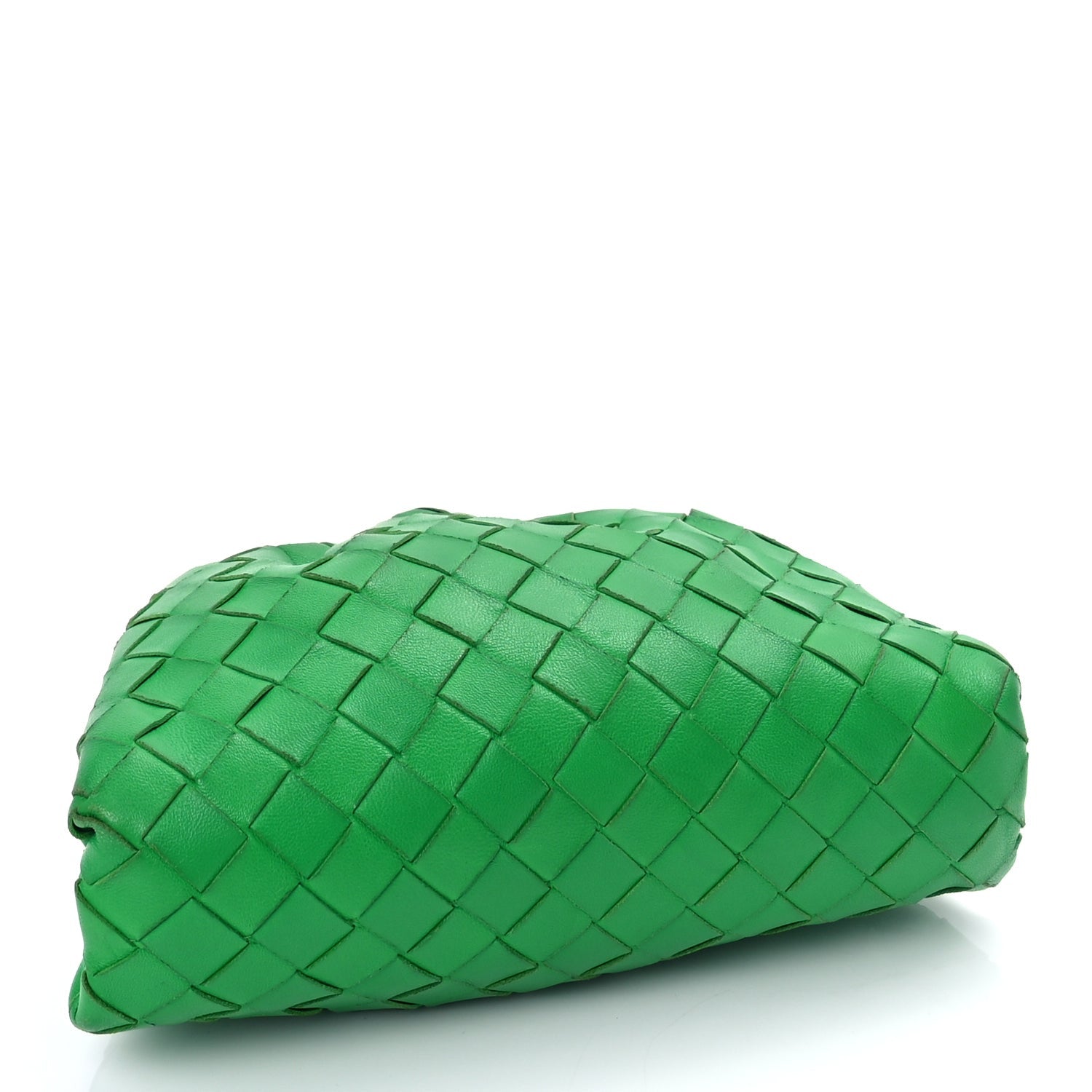 Bottega Veneta Nappa Intrecciato The Mini Pouch Clutch  Parakeet 3 of 8