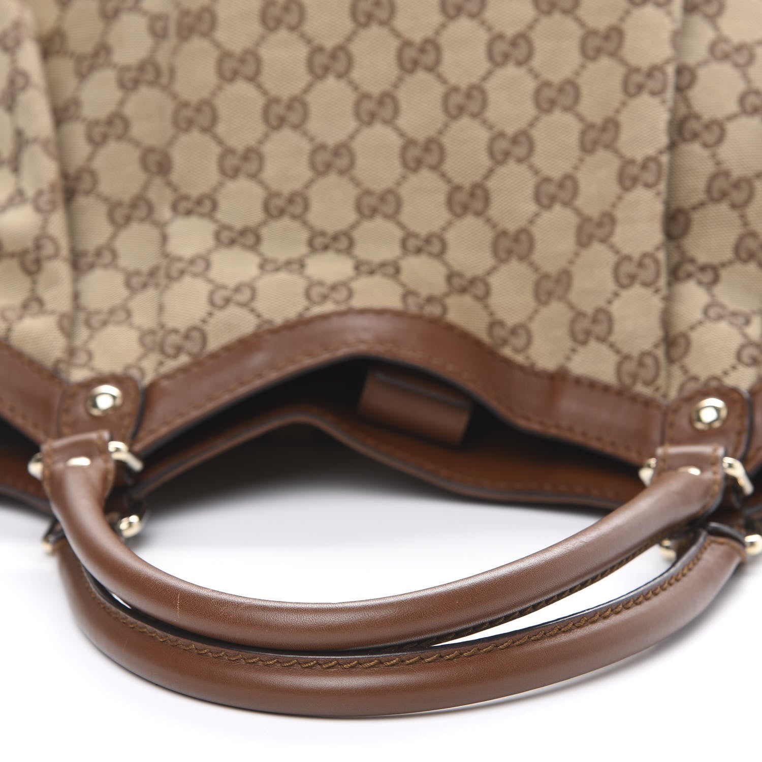 Gucci Monogram Large Sukey Tote Dark Brown 9 of 9