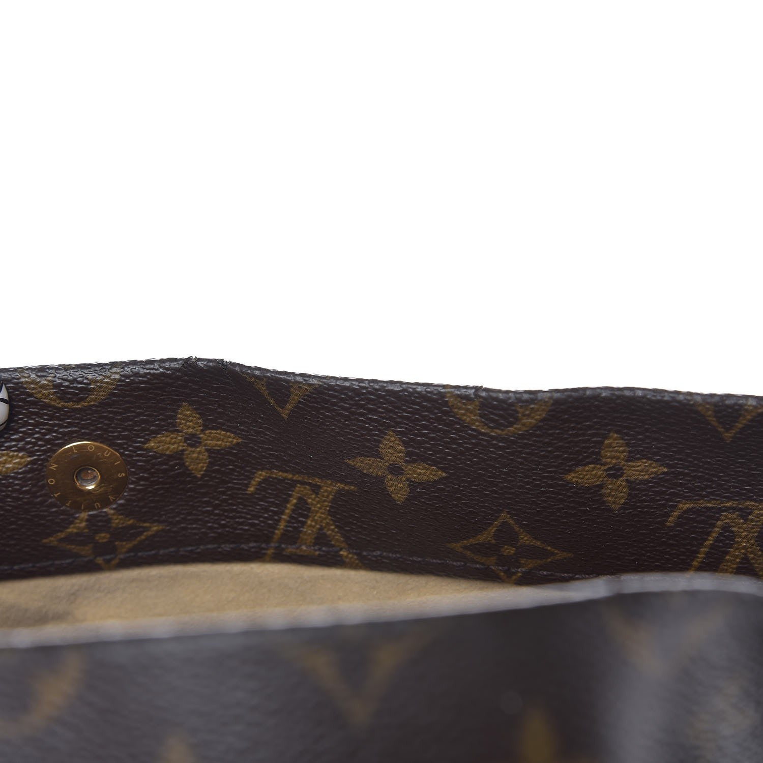 Louis Vuitton Monogram Dentelle Fersen Gold 8 of 18