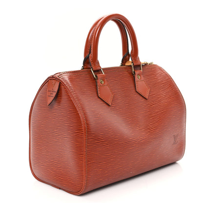 Louis Vuitton Epi Speedy 25 Kenyan Kenyan Fawn 3 of 7