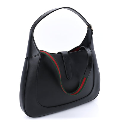 Gucci Boarded Dyana Lux Calfskin Medium Jackie 1961 Hobo  Black 2 of 7