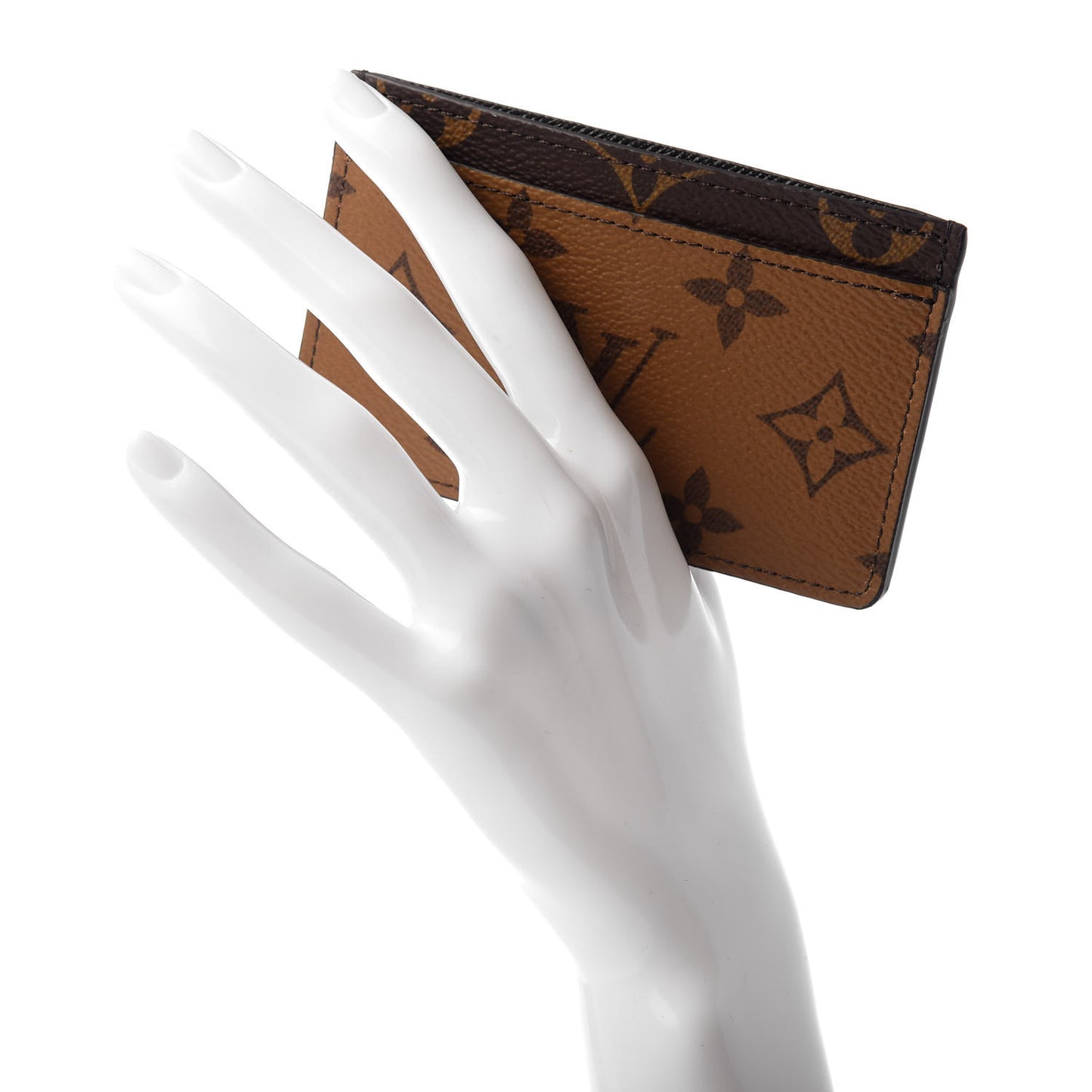 Reverse Monogram Card Holder