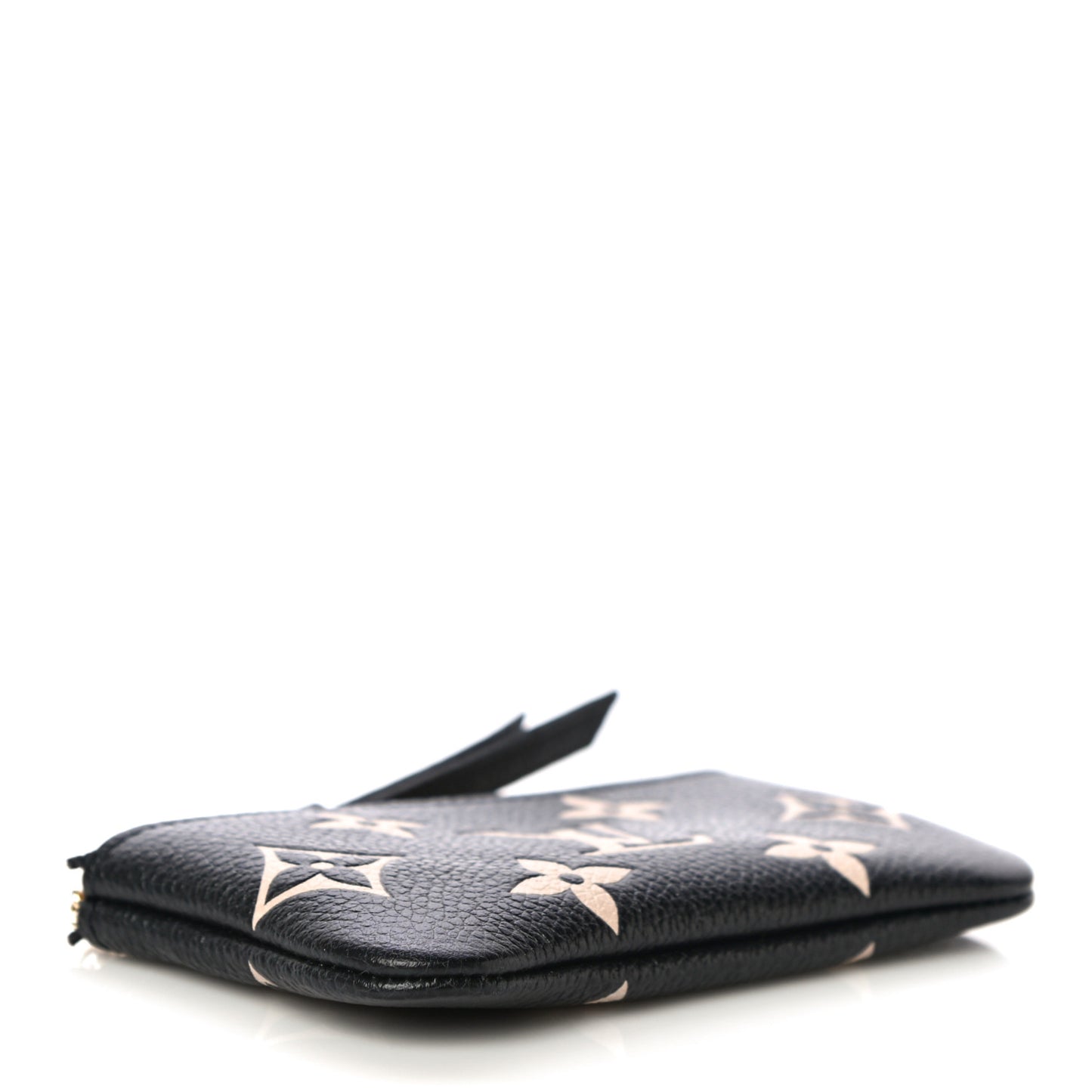 Empreinte Monogram Giant Key Pouch Black Beige