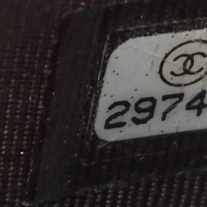 Chanel Caviar Quilted Flap Zip Card Holder Black 6 of 11