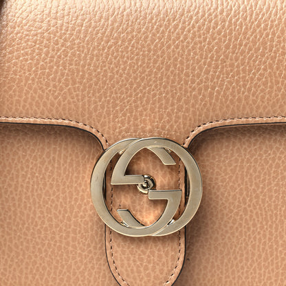 Gucci Dollar Calfskin Small Interlocking G Shoulder Bag Camelia 8 of 10