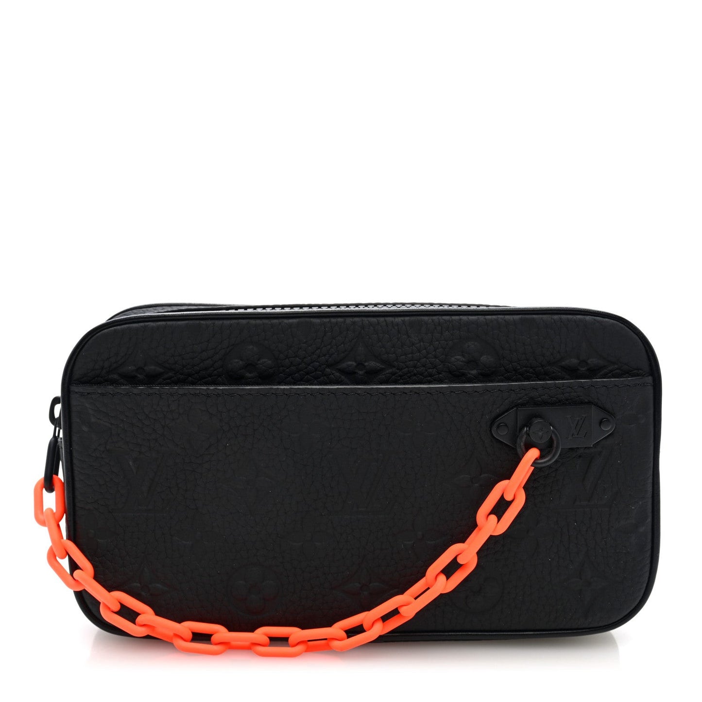 Taurillon Monogram Uniformes Solar Ray Soft Pochette Volga Belt Bag Black