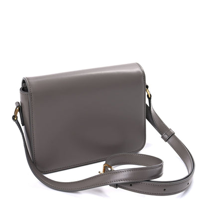 Celine Shiny Calfskin Medium Triomphe  Pebble 4 of 16