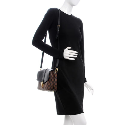 Louis Vuitton Damier Ebene Clapton Black 2 of 6