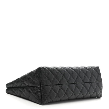 Chanel Caviar Quilted Cosmetic Case Black 4 of 10