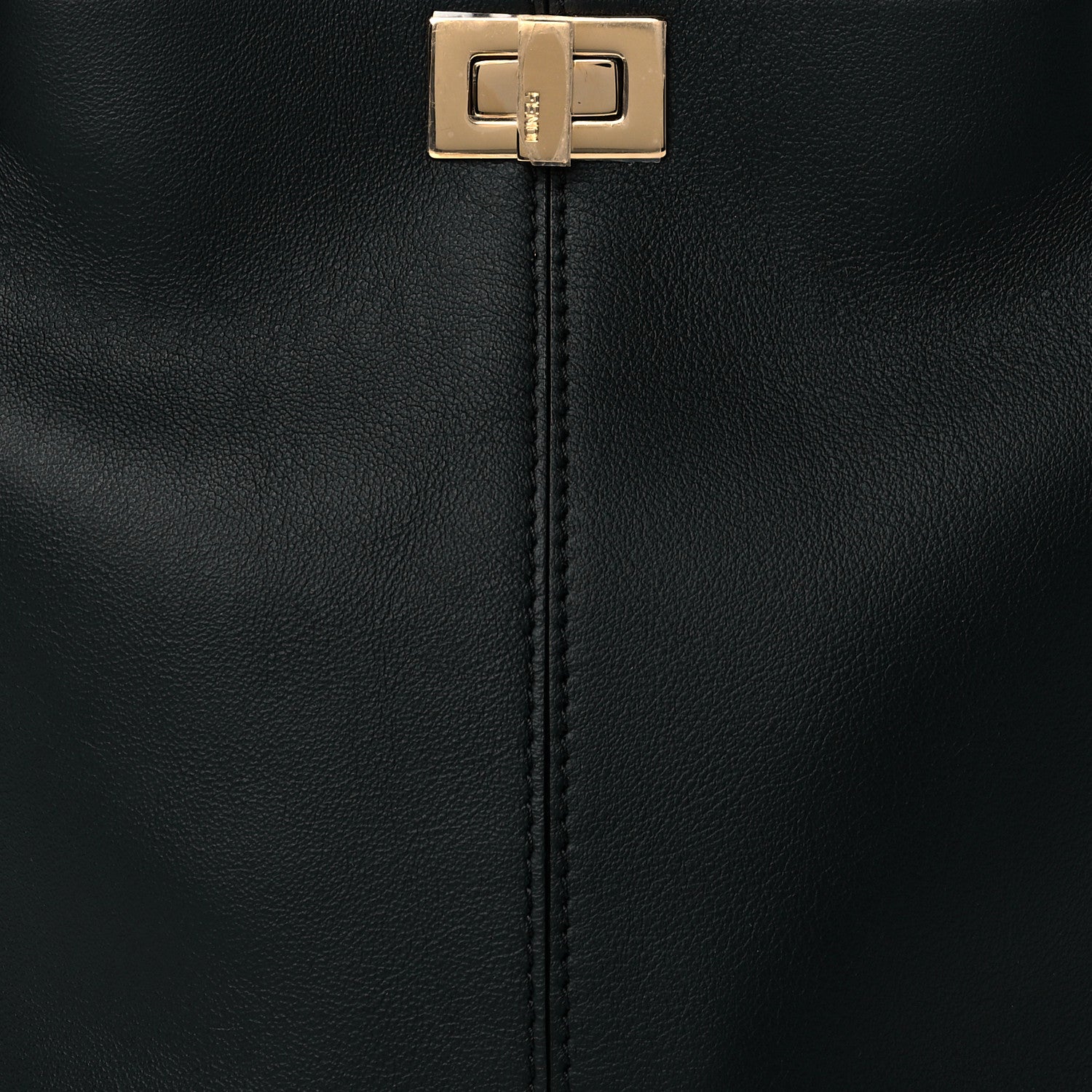 Fendi Vitello Grace Matte Mini Guitar Bag Black 8 of 10