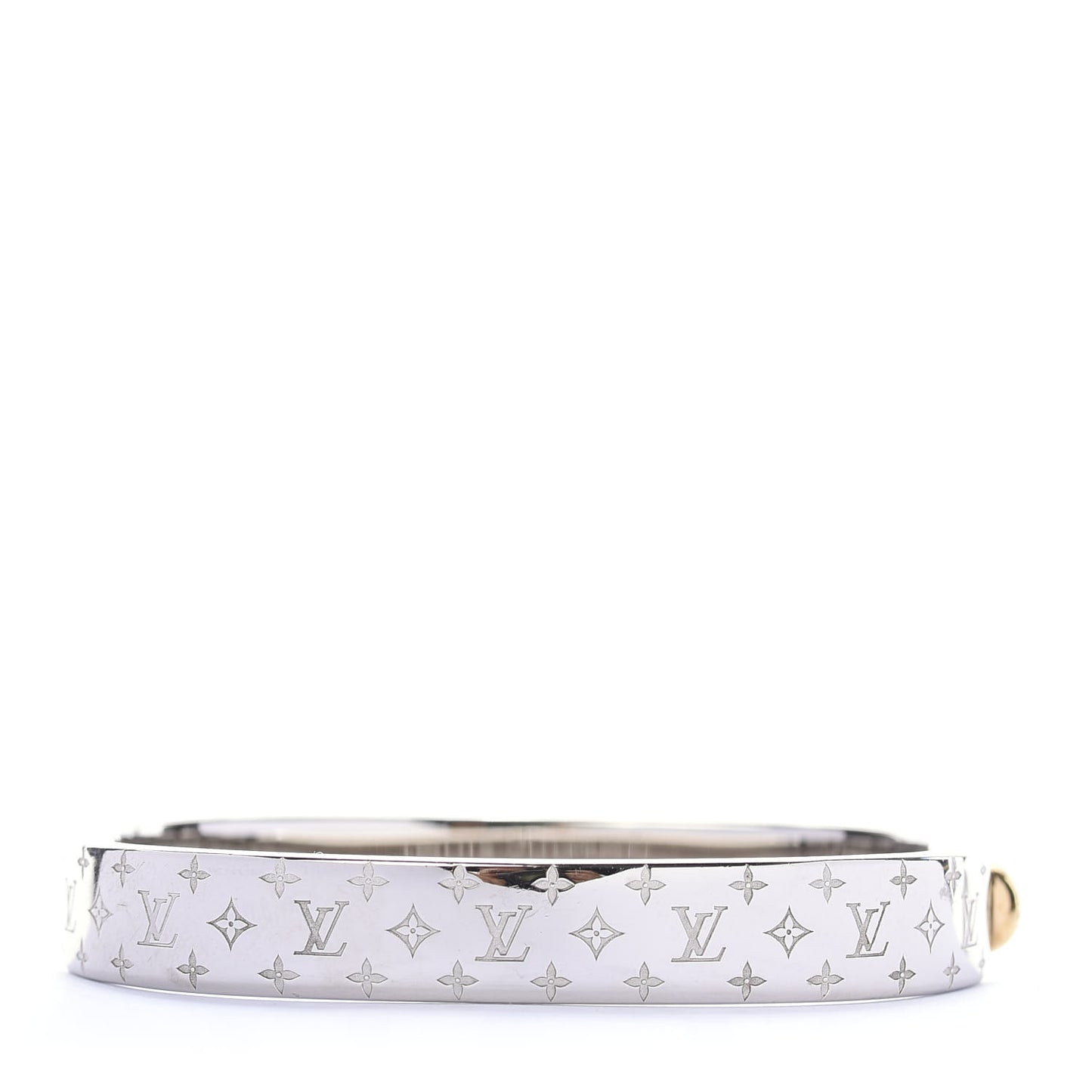 Palladium Monogram Nanogram Cuff S